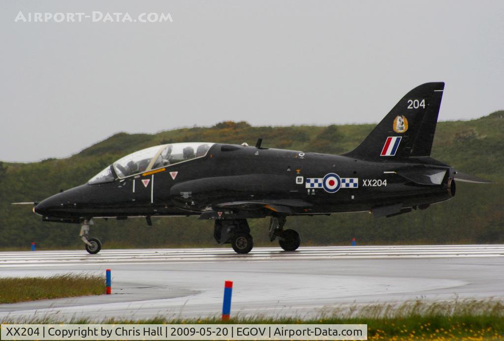 XX204, 1978 Hawker Siddeley Hawk T.1A C/N 051/312051, RAF No 4 FTS/19(R) Sqn