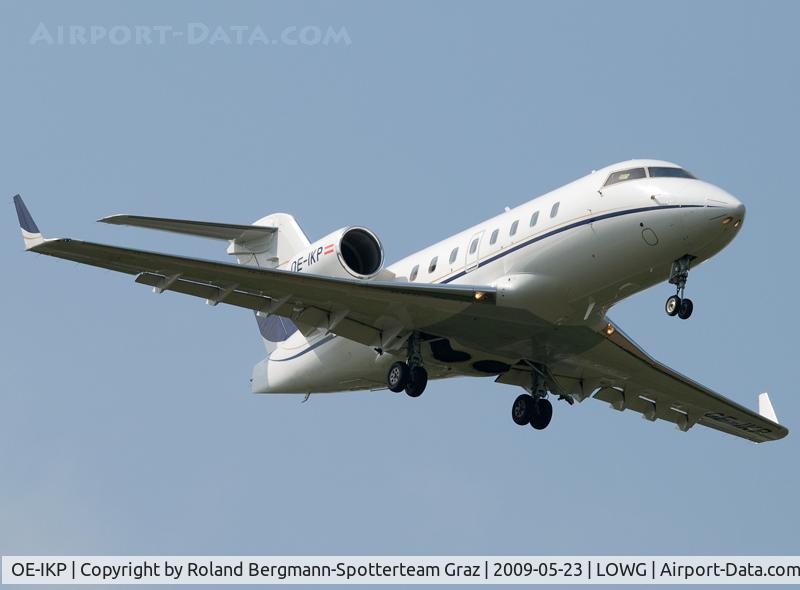OE-IKP, 2005 Bombardier Challenger 604 (CL-600-2B16) C/N 5599, CL 600