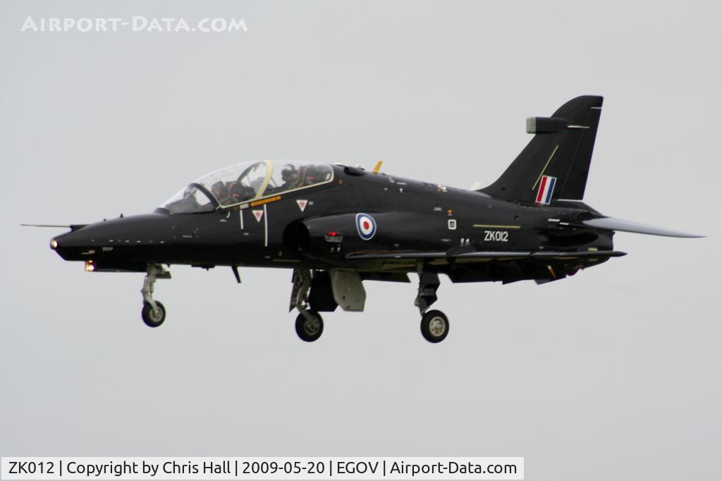 ZK012, 2008 British Aerospace Hawk T2 C/N RT003/1241, BAe Hawk T2