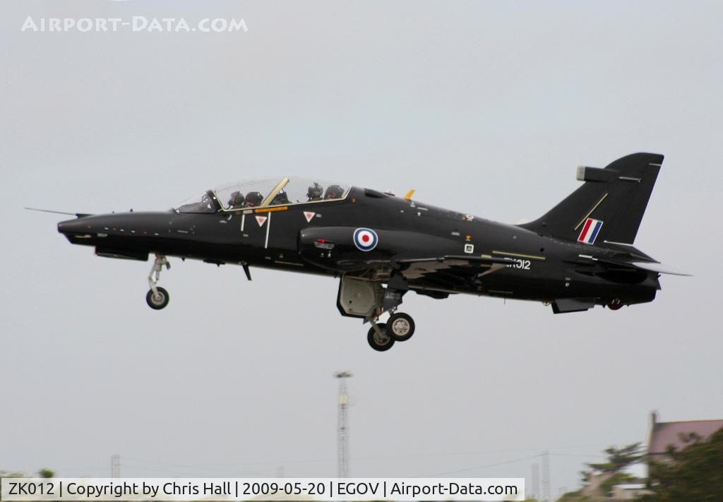 ZK012, 2008 British Aerospace Hawk T2 C/N RT003/1241, BAe Hawk T2