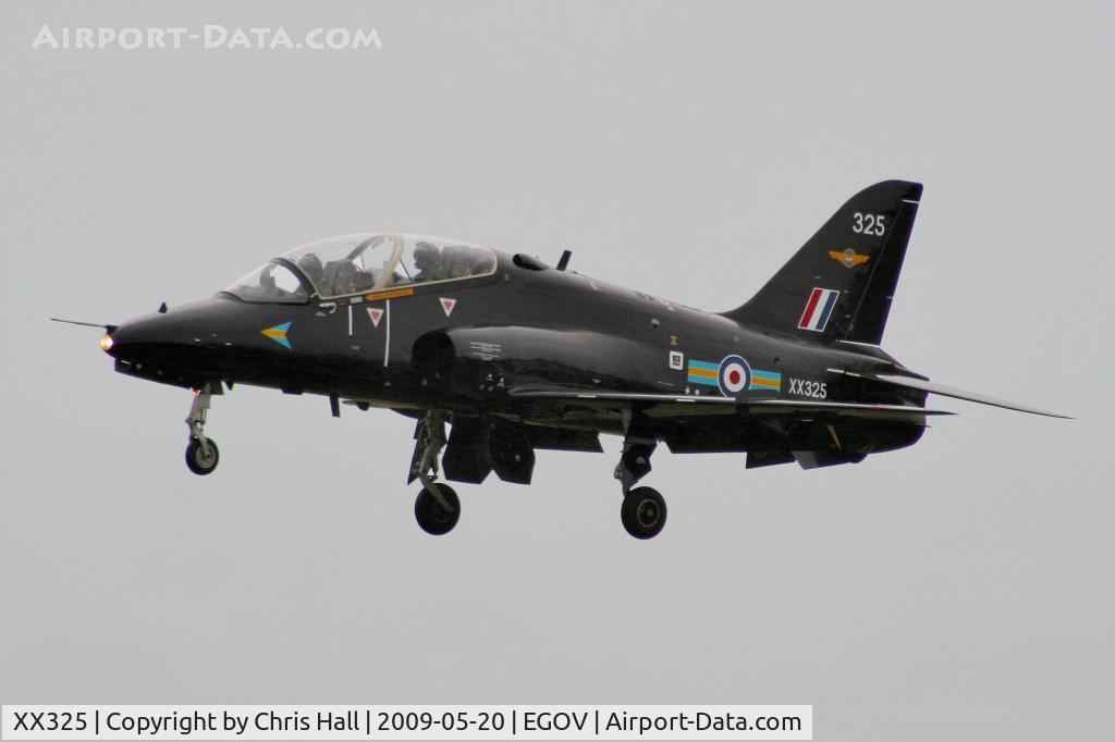 XX325, 1980 Hawker Siddeley Hawk T.1 C/N 169/312150, RAF No 4 FTS/208(R) Sqn