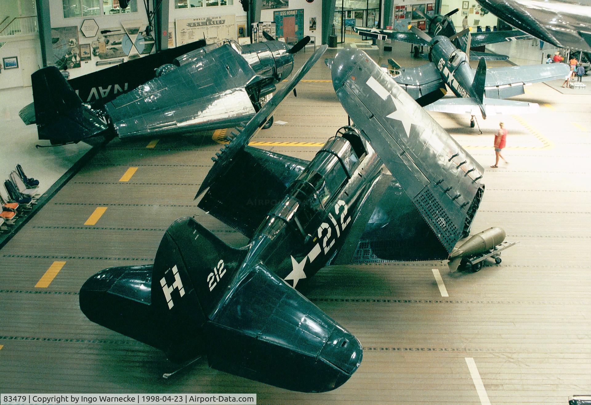 83479, Curtiss SB2C-5 Helldiver C/N Not found 83479, Curtiss SB2C-5 Helldiver at the Museum of Naval Aviation, Pensacola FL