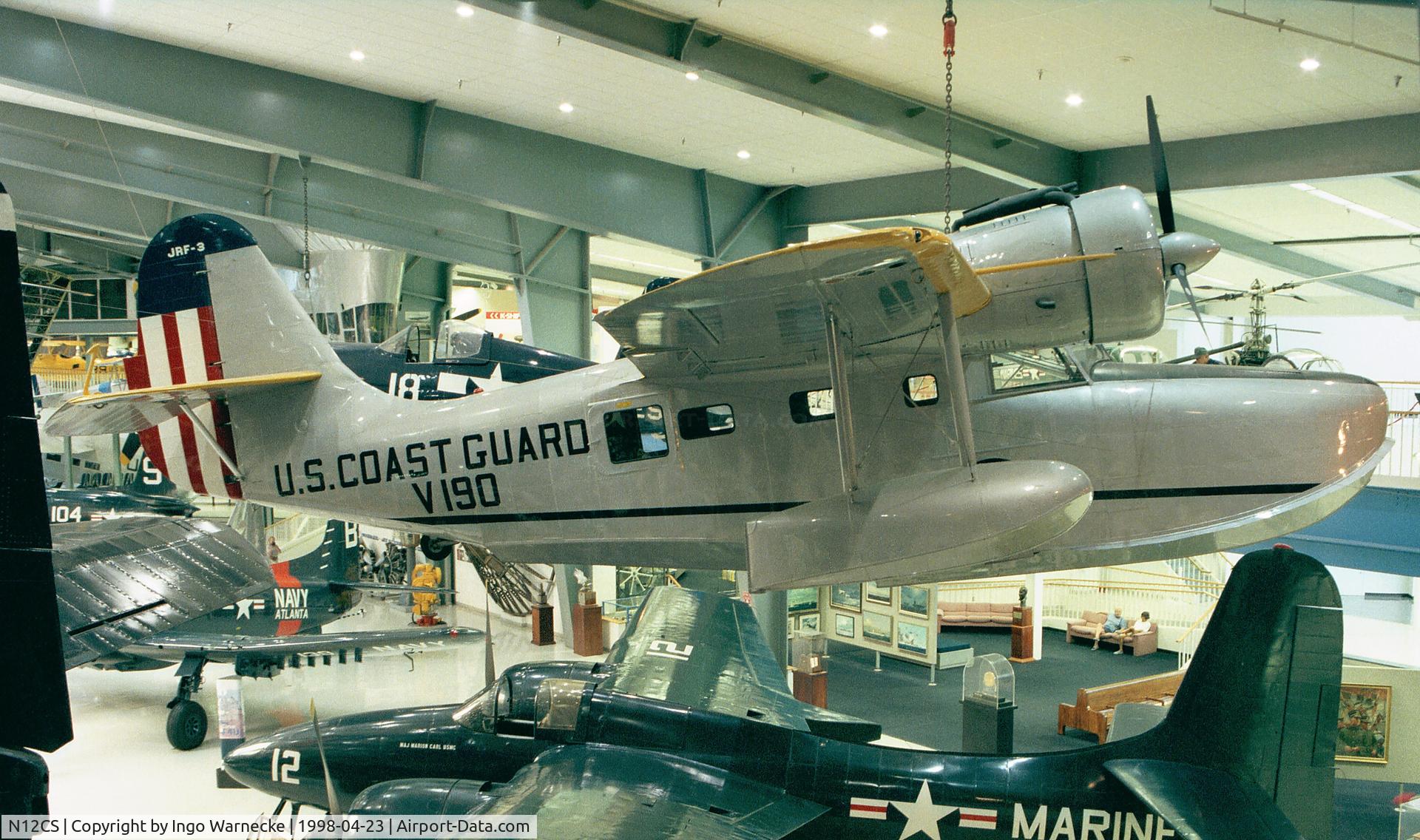 N12CS, 1940 Grumman G-21A Goose C/N 1085, Grumman G-21A Goose at the Museum of Naval Aviation, Pensacola FL