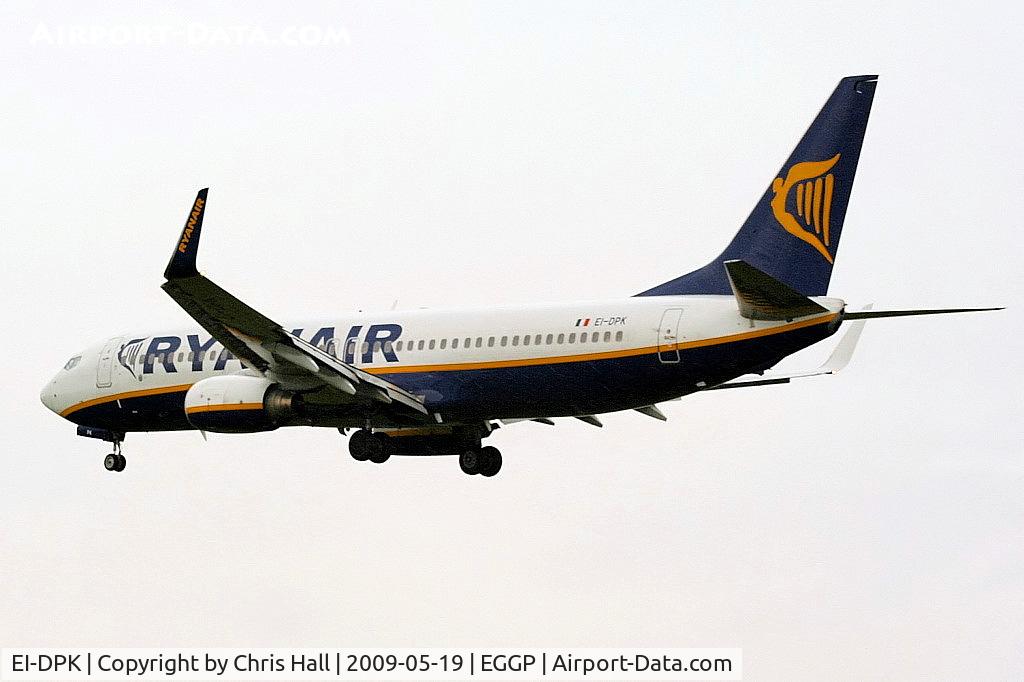 EI-DPK, 2007 Boeing 737-8AS C/N 33610, Ryanair