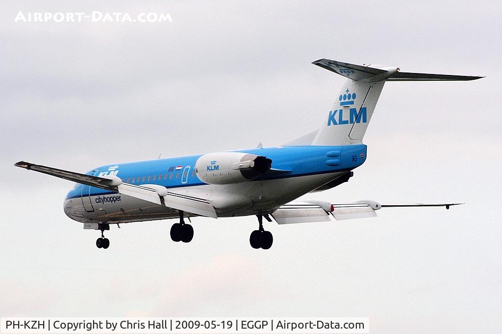 PH-KZH, 1997 Fokker 70 (F-28-0070) C/N 11583, KLM Cityhopper