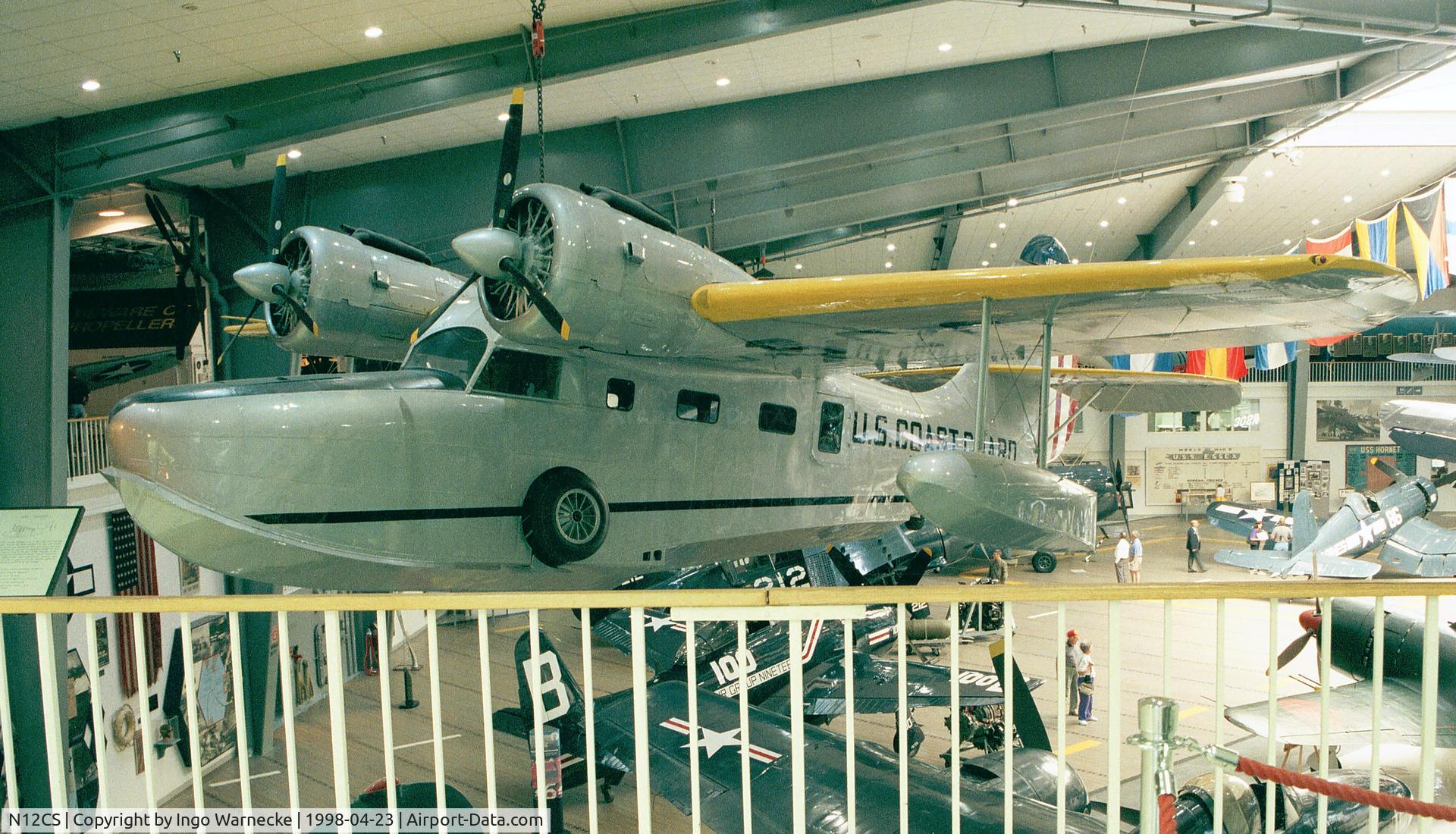 N12CS, 1940 Grumman G-21A Goose C/N 1085, Grumman G-21A Goose at the Museum of Naval Aviation, Pensacola FL