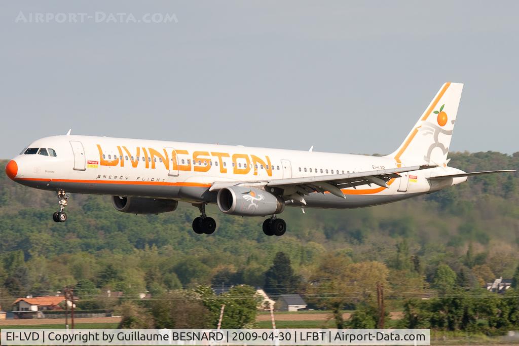 EI-LVD, 1998 Airbus A321-231 C/N 792, Landing 20