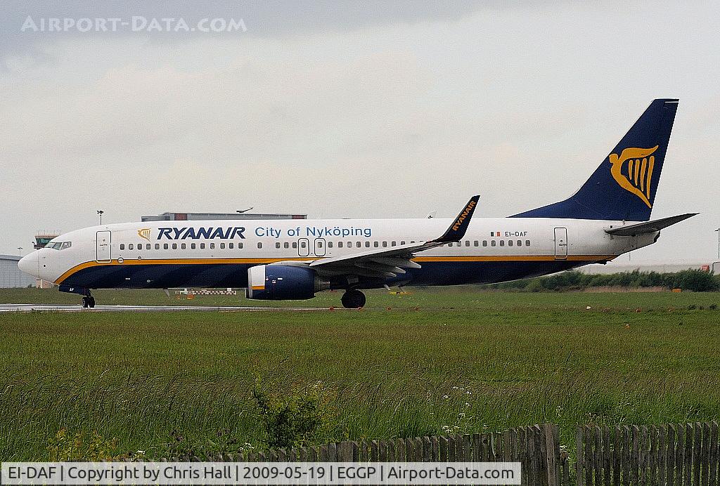 EI-DAF, 2002 Boeing 737-8AS C/N 29939, Ryanair