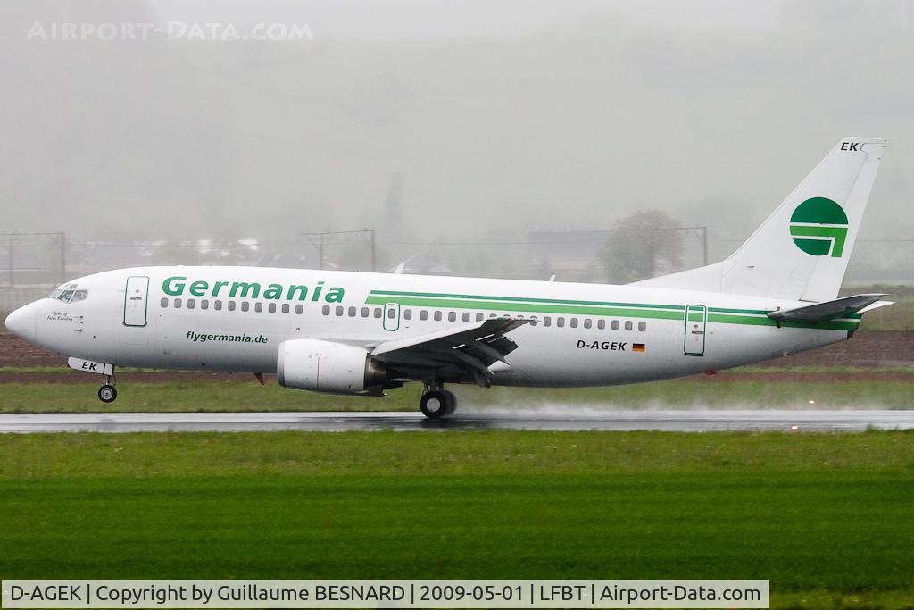 D-AGEK, 1991 Boeing 737-3M8 C/N 25015, Landing 20