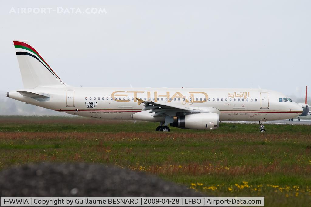 F-WWIA, 2009 Airbus A320-232 C/N 3902, New Aircraft for Ethiad