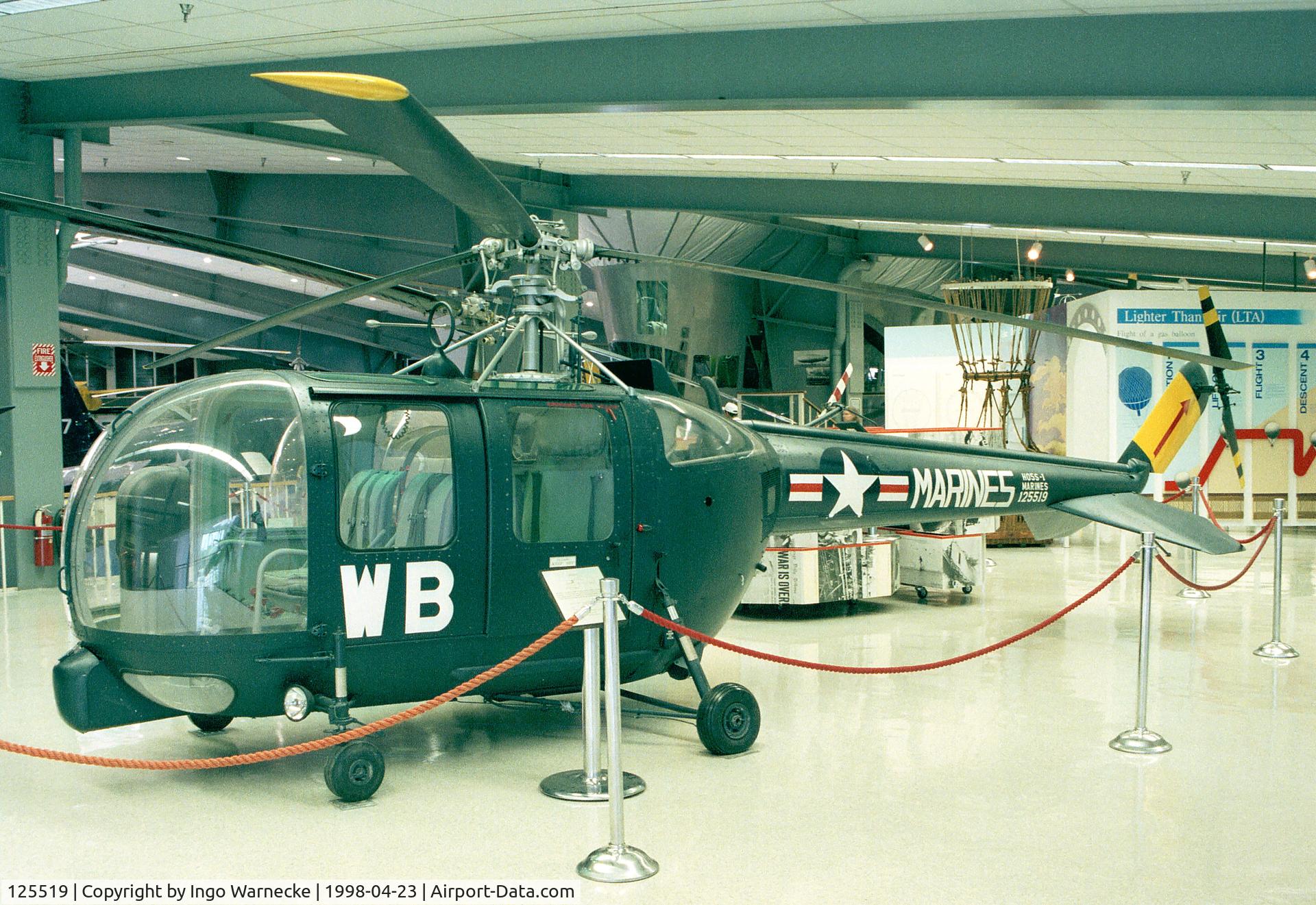 125519, 1952 Sikorsky HO5S-1 C/N 52.012, Sikorsky HO5S-1 at the Museum of Naval Aviation, Pensacola FL