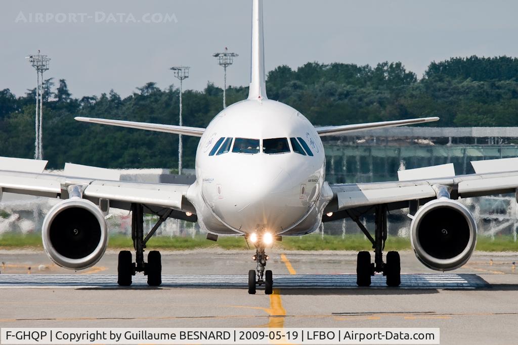F-GHQP, 1992 Airbus A320-211 C/N 337, Nose in