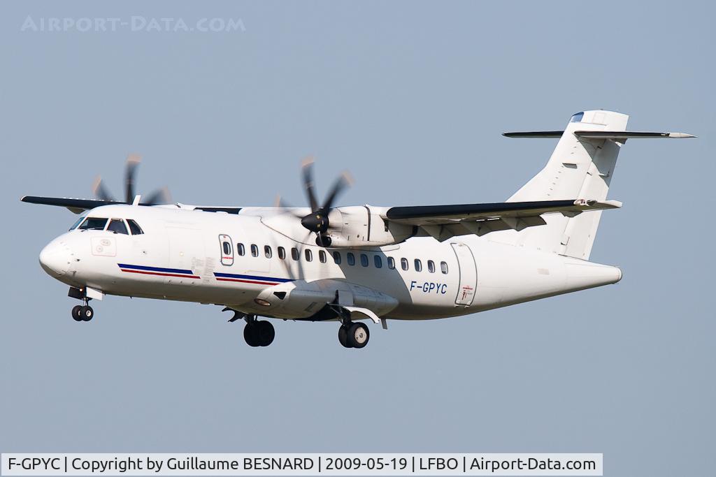 F-GPYC, 1996 ATR 42-500 C/N 484, Shuttle for Airbus