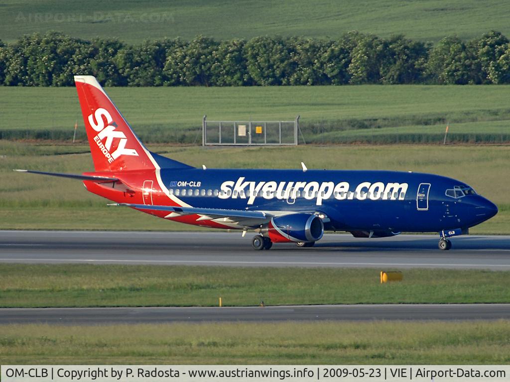 OM-CLB, 1988 Boeing 737-322 C/N 24246, SkyEurope's only 737 