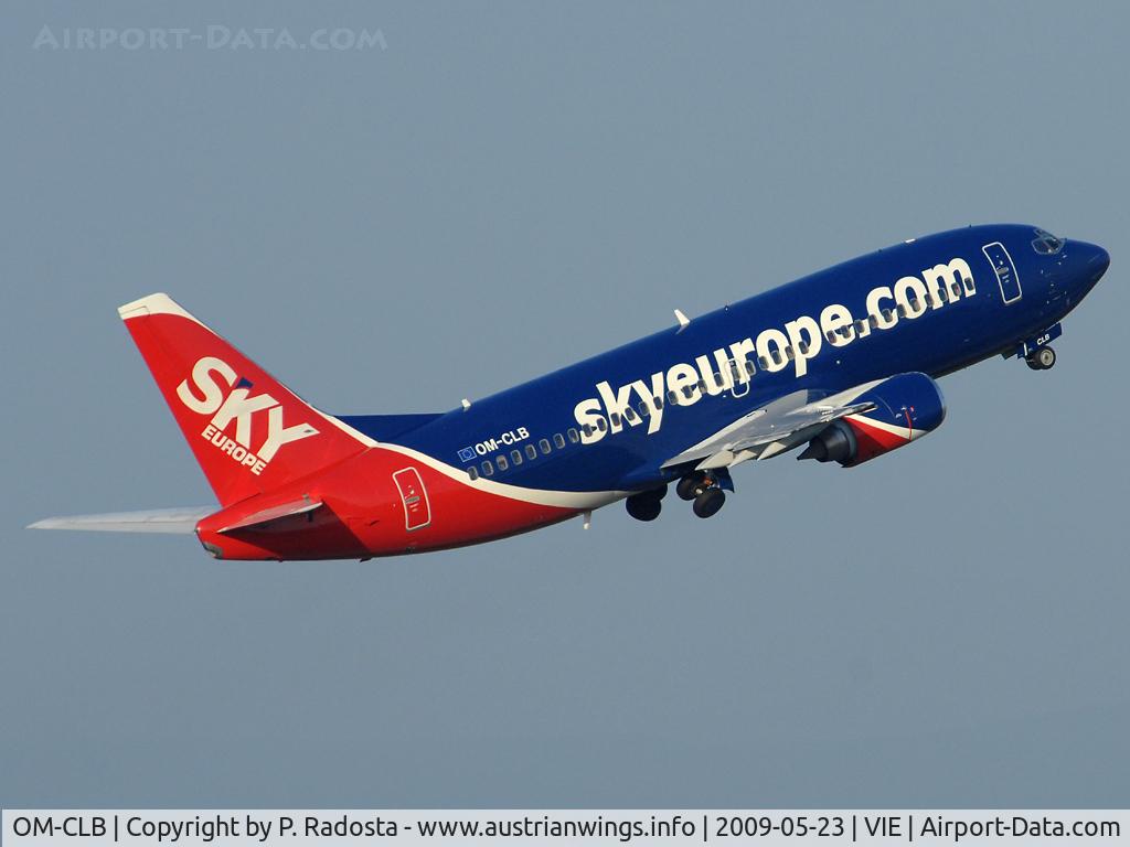 OM-CLB, 1988 Boeing 737-322 C/N 24246, SkyEurope's only 737 