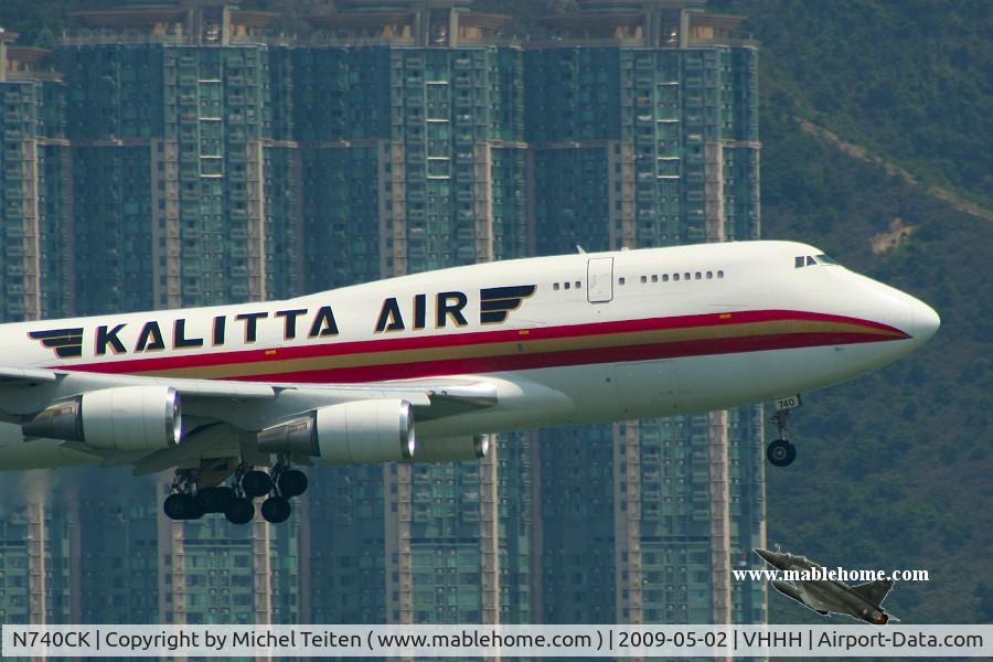 N740CK, 1989 Boeing 747-4H6 C/N 24405, Kalitta Air