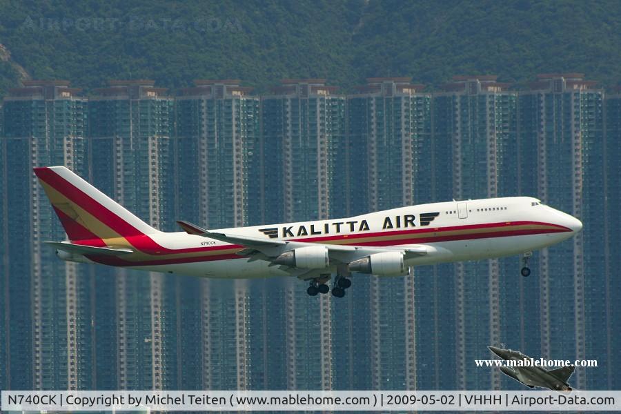 N740CK, 1989 Boeing 747-4H6 C/N 24405, Kalitta Air