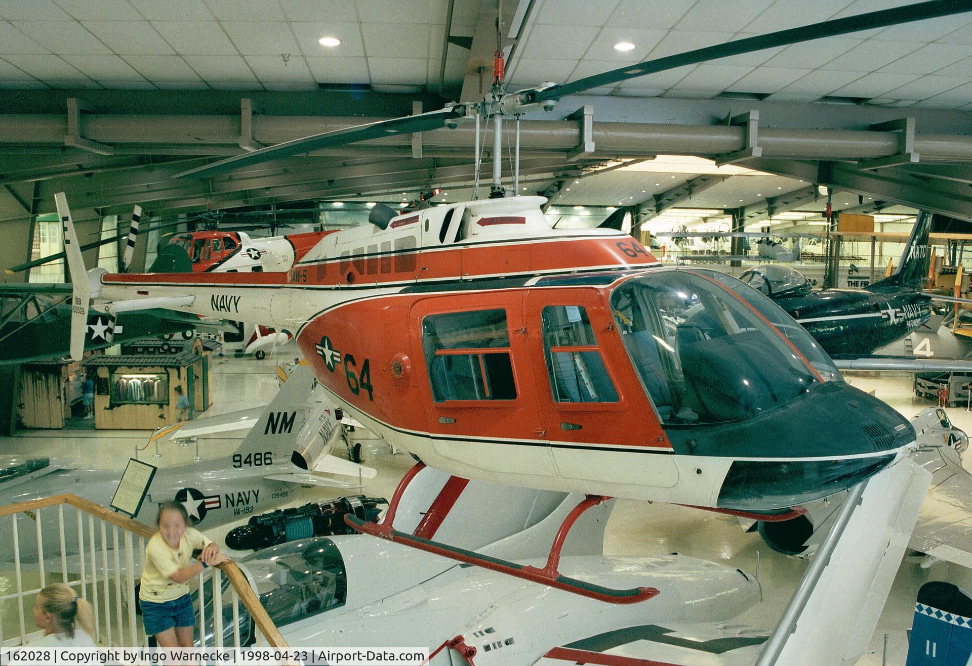 162028, Bell TH-57C Sea Ranger C/N 3707, Bell TH-57C Sea Ranger at the Museum of Naval Aviation, Pensacola FL