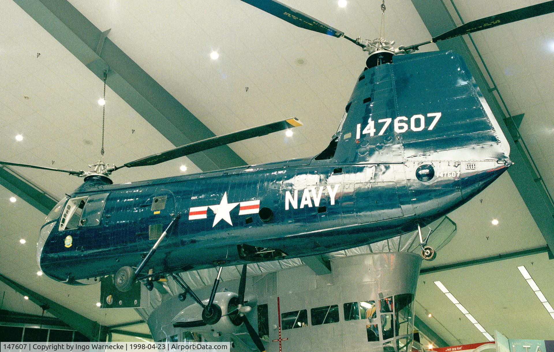 147607, 1951 Piasecki HUP-3 Retriever C/N Not found 147607, Piasecki (Vertol) HUP-3 Retriever at the Museum of Naval Aviation, Pensacola FL