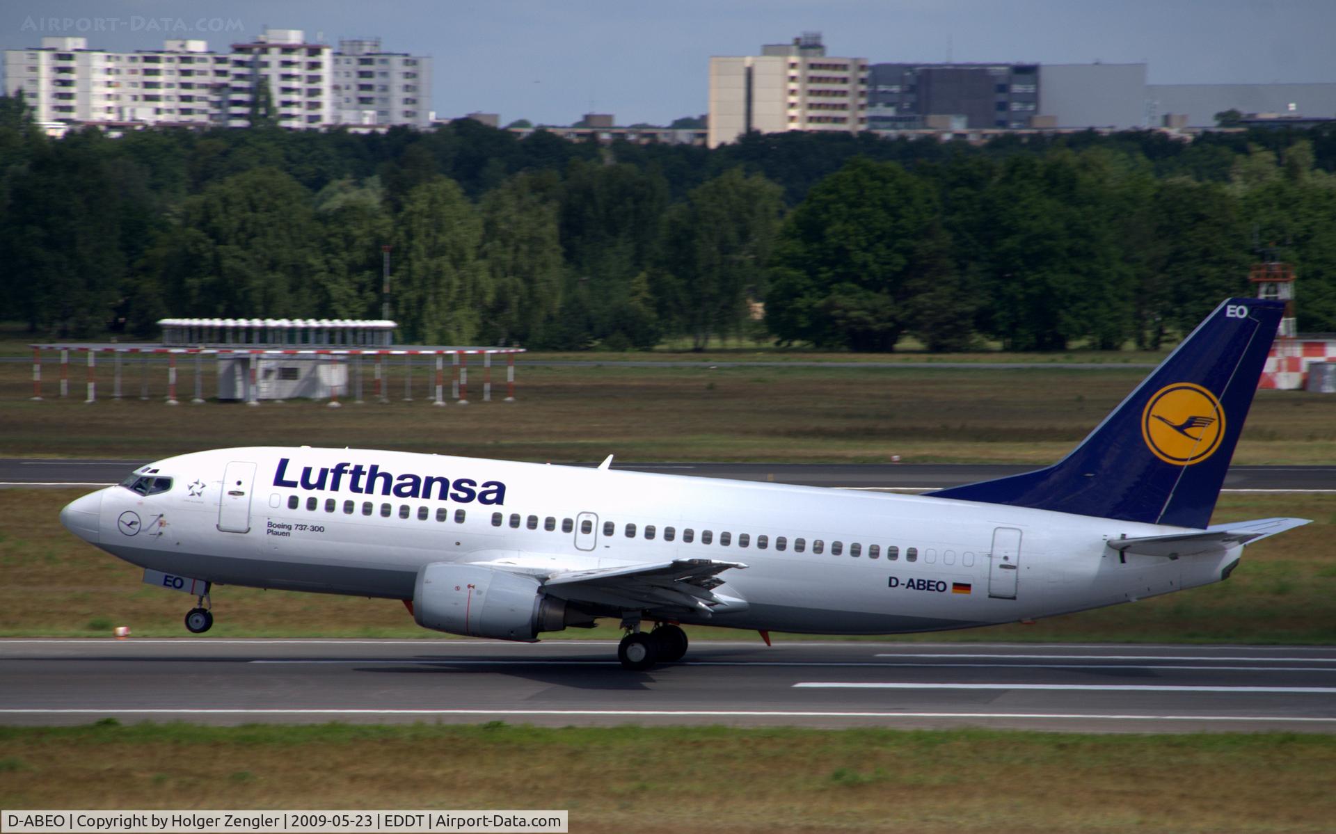 D-ABEO, 1991 Boeing 737-330 C/N 26429, Lufthansa´s 