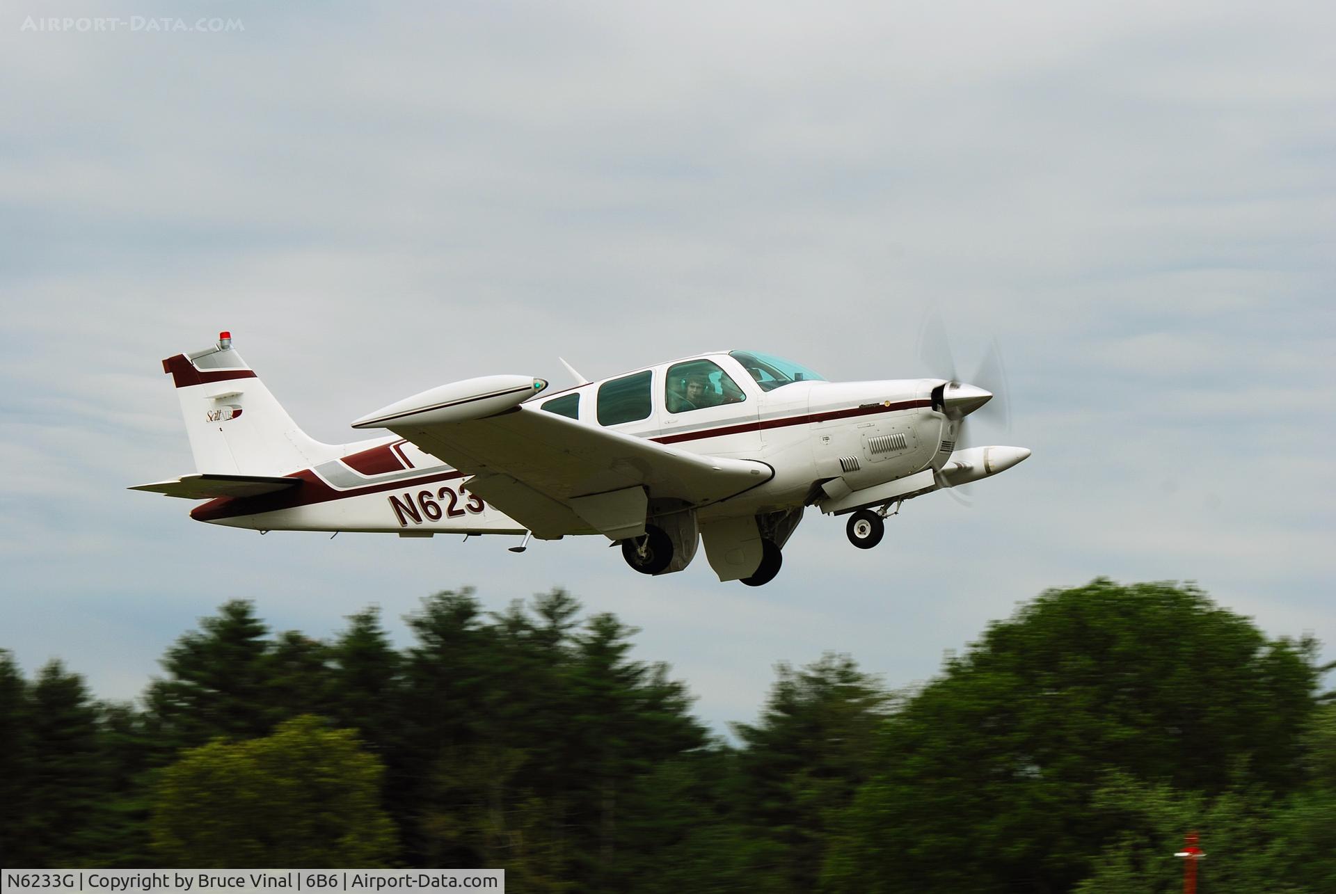 N6233G, 1981 Beech A36 Bonanza 36 C/N E-1984, Young Eagle Flight