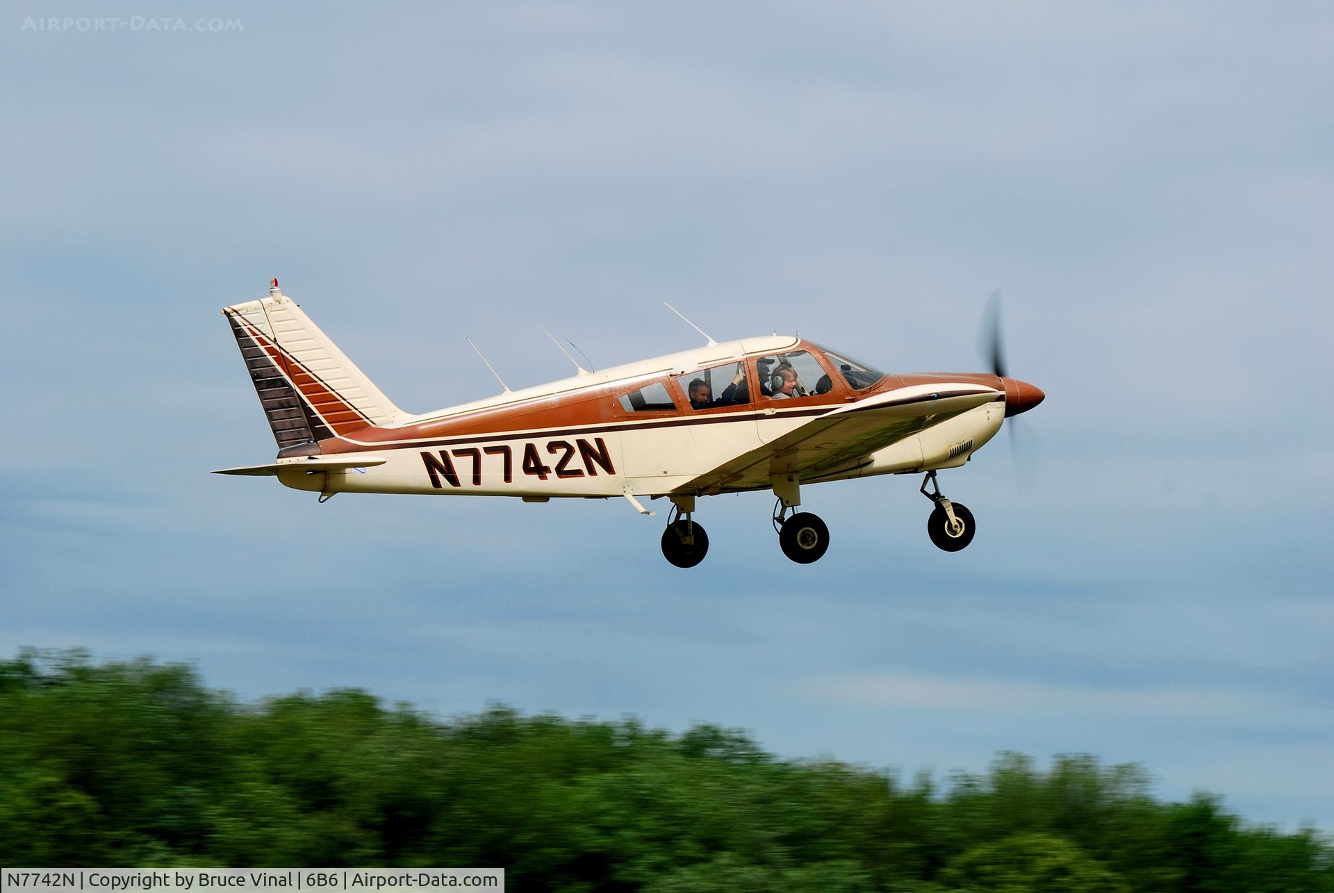 N7742N, Piper PA-28-180 C/N 28-5188, Young Eagle Flight
