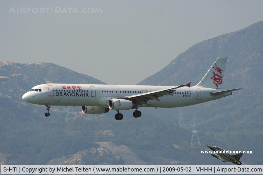 B-HTI, 2003 Airbus A321-231 C/N 2021, Dragonair