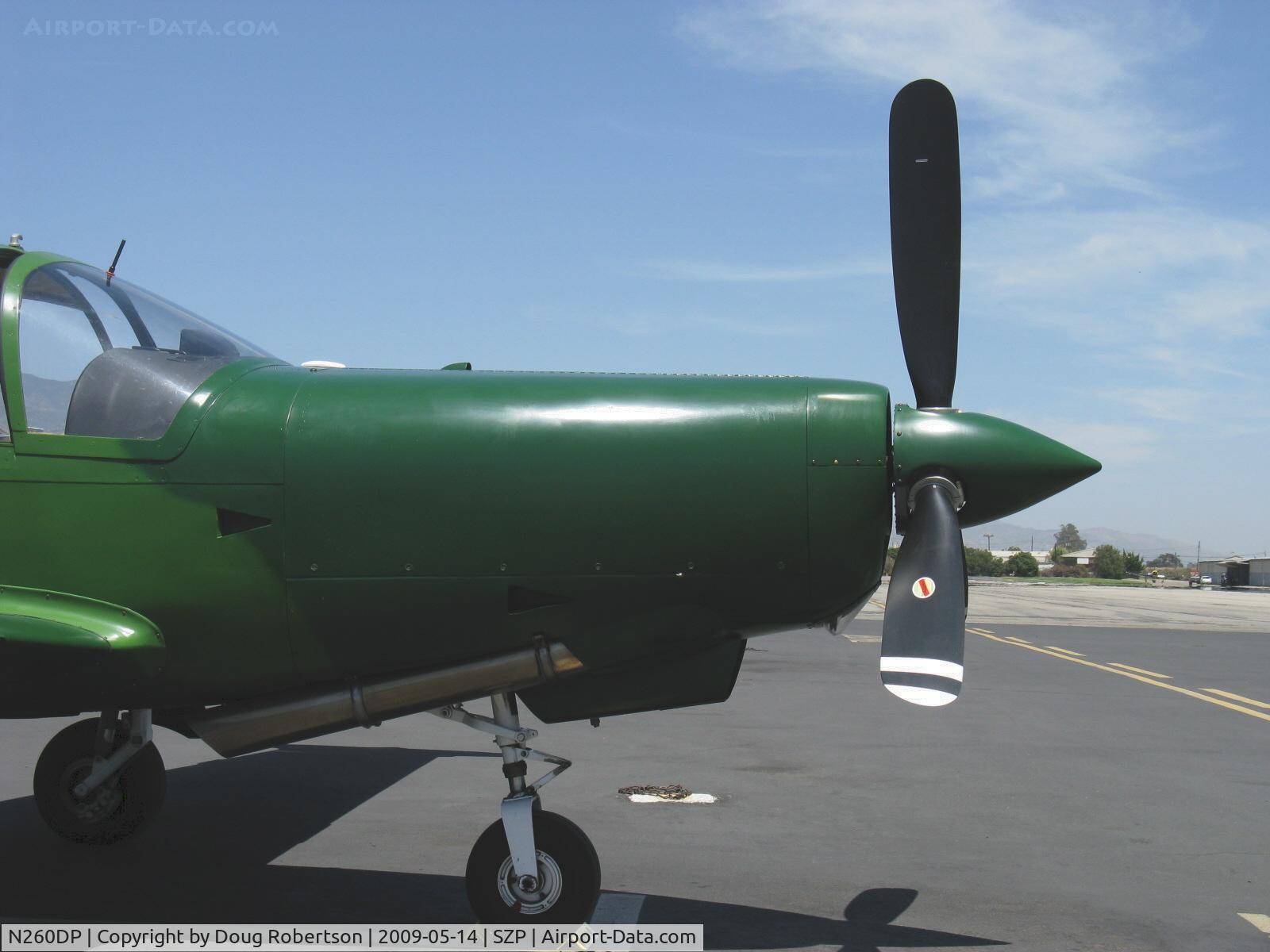 N260DP, 1983 SIAI-Marchetti SF-260TP C/N 009/62-002, 1983 SIAI-Marchetti SF.260TP, Allison 250-B17-D Turboprop 350 shp. Three-blade prop