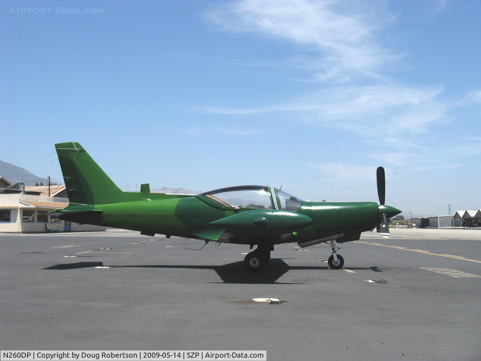 N260DP, 1983 SIAI-Marchetti SF-260TP C/N 009/62-002, 1983 SIAI-Marchetti SF.260TP, Allison 250-B17-D Turboprop 350 shp, Cockpit. Note: this aircraft flown from right hand seat