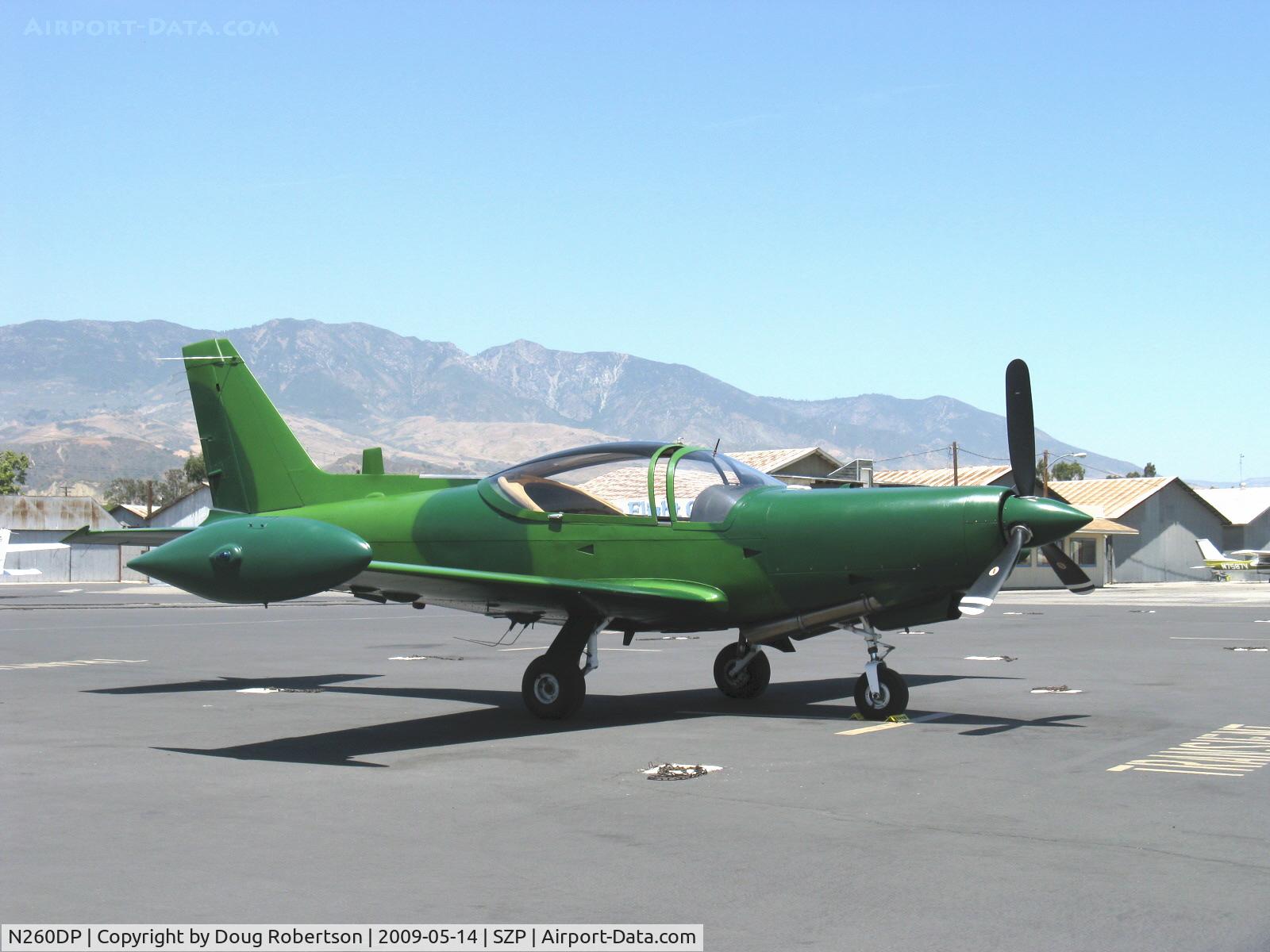 N260DP, 1983 SIAI-Marchetti SF-260TP C/N 009/62-002, 1983 SIAI-Marchetti SF.260TP, Allison 250-B17-D Turboprop 350 shp, Cockpit. Note: this aircraft flown from right hand seat