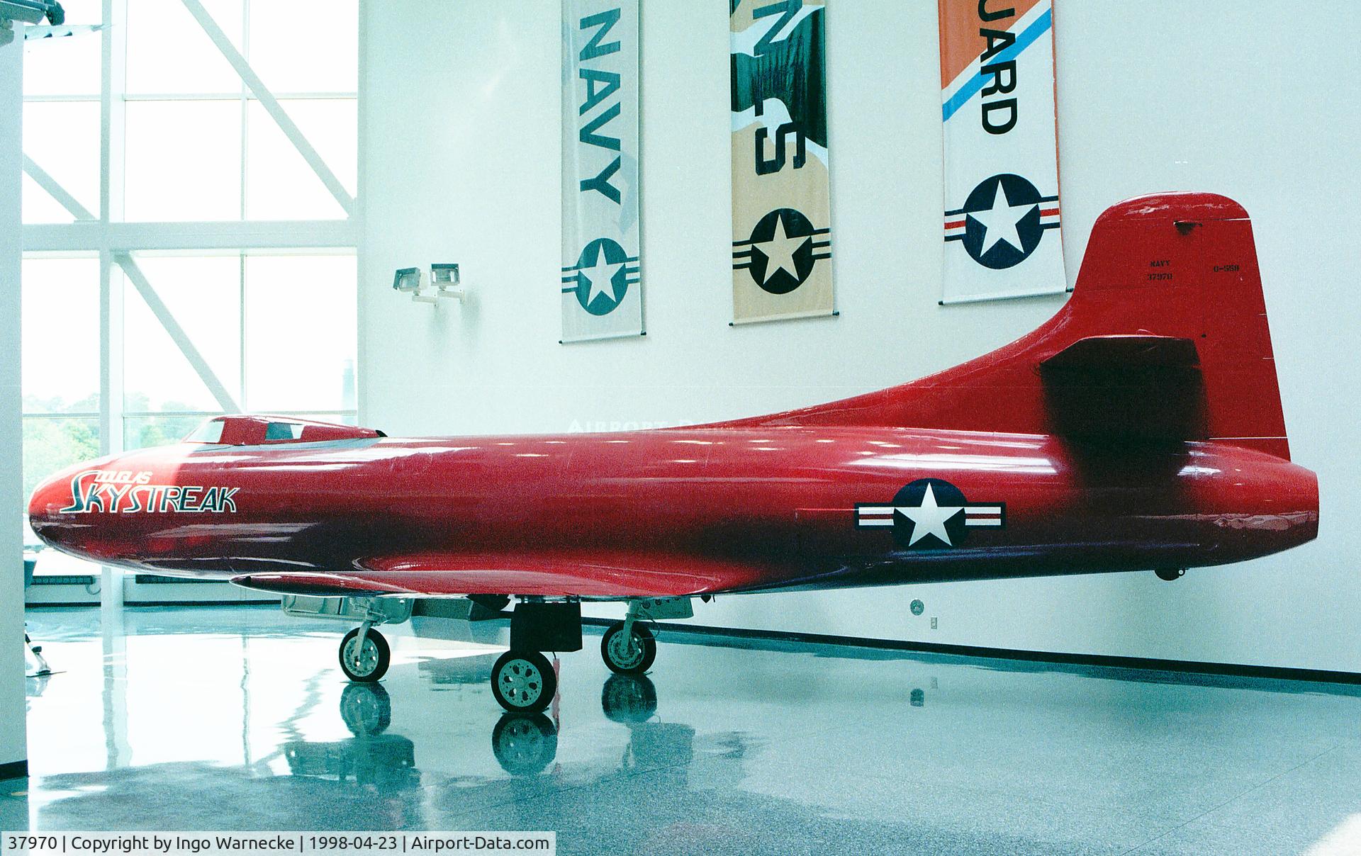 37970, 1947 Douglas D-558-1 Skystreak C/N 6564, Douglas D-558-1 Skystreak at the Museum of Naval Aviation, Pensacola FL