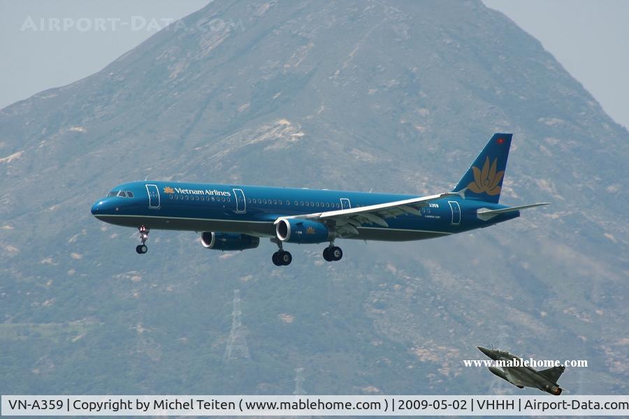 VN-A359, 2008 Airbus A321-231 C/N 3737, Vietnam Airlines