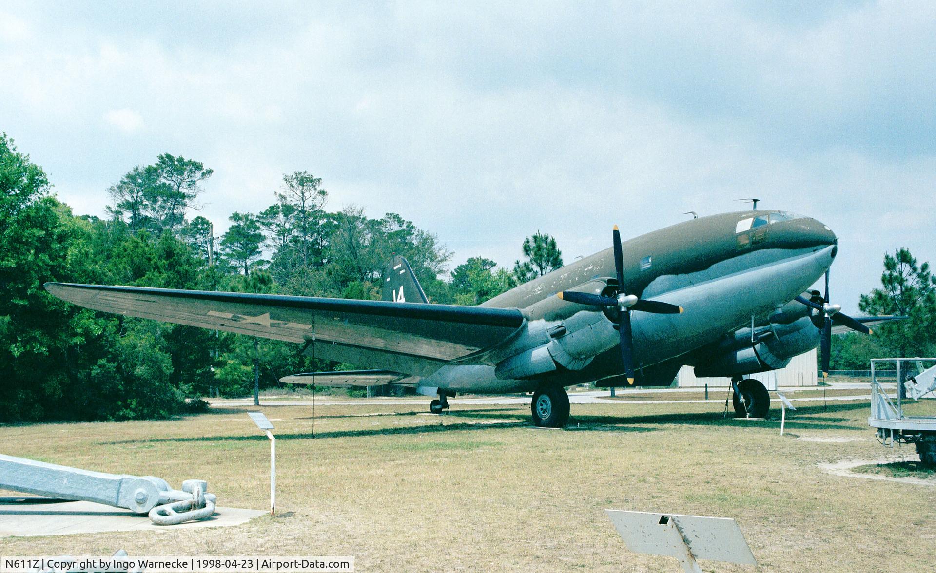 N611Z, 1955 Curtiss C-46A Commando C/N 421/398CK, Curtiss C-46A (R5C-1) Commando at the Museum of Naval Aviation, Pensacola FL