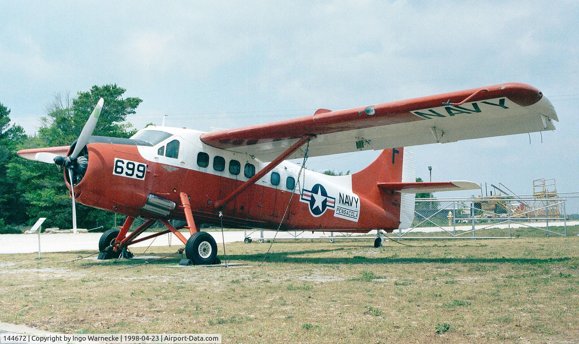 144672, 1956 De Havilland Canada U-1B Otter C/N 160, De Havilland Canada DHC-3 (U-1B) Otter at the Museum of Naval Aviation, Pensacola FL
