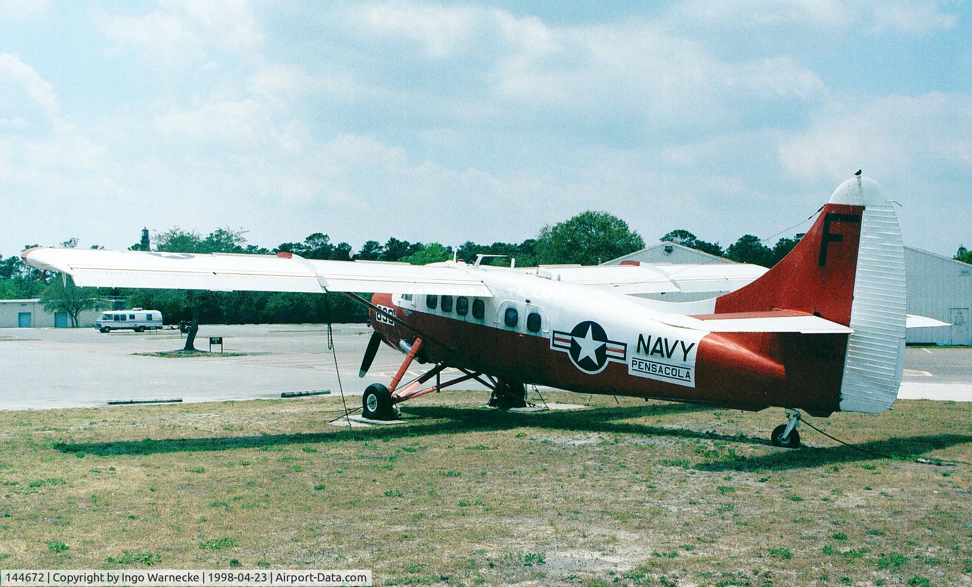 144672, 1956 De Havilland Canada U-1B Otter C/N 160, De Havilland Canada DHC-3 (U-1B) Otter at the Museum of Naval Aviation, Pensacola FL