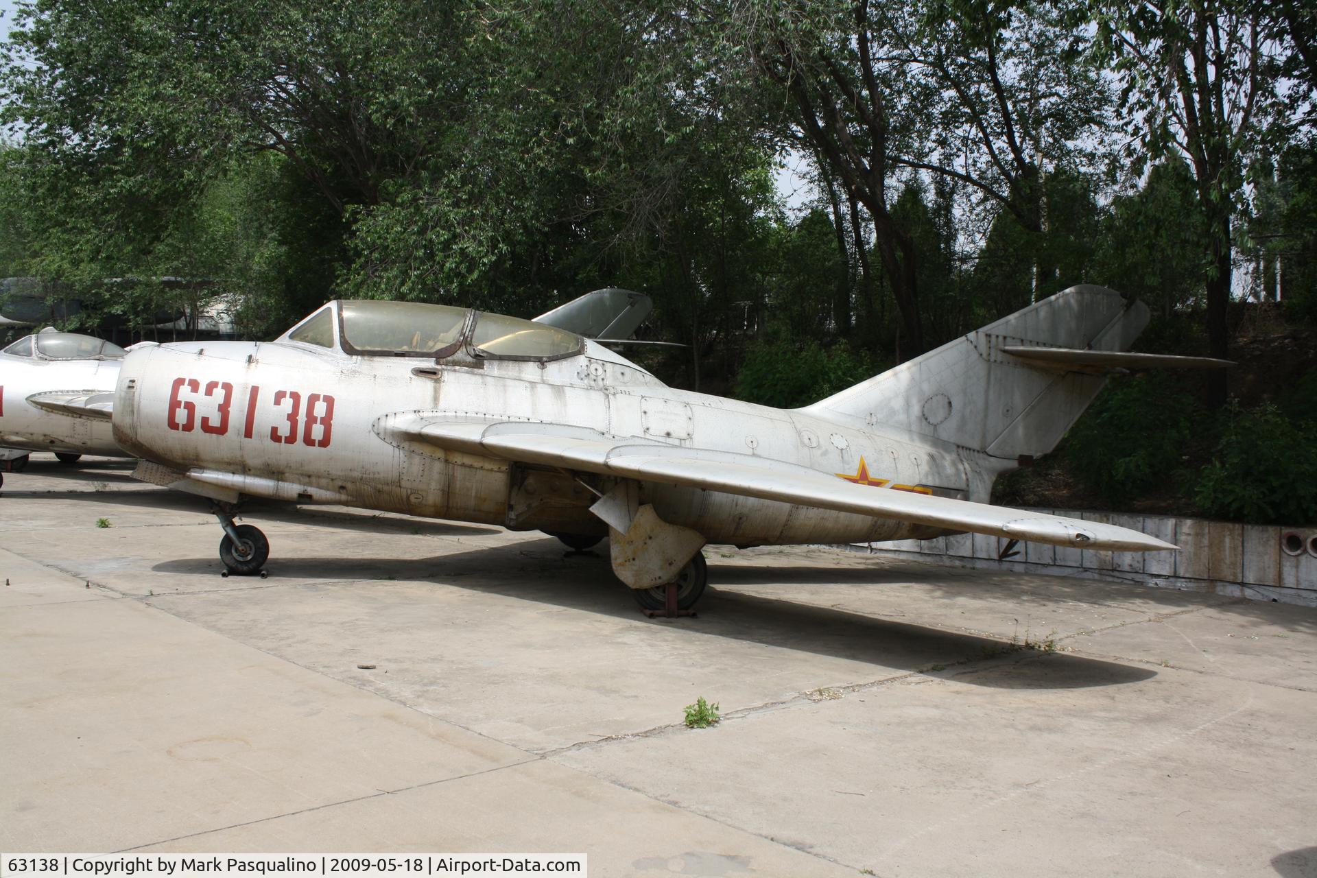 63138, Mikoyan-Gurevich MiG-15UTI C/N 3213, MiG-15UTI  Located at Datangshan, China