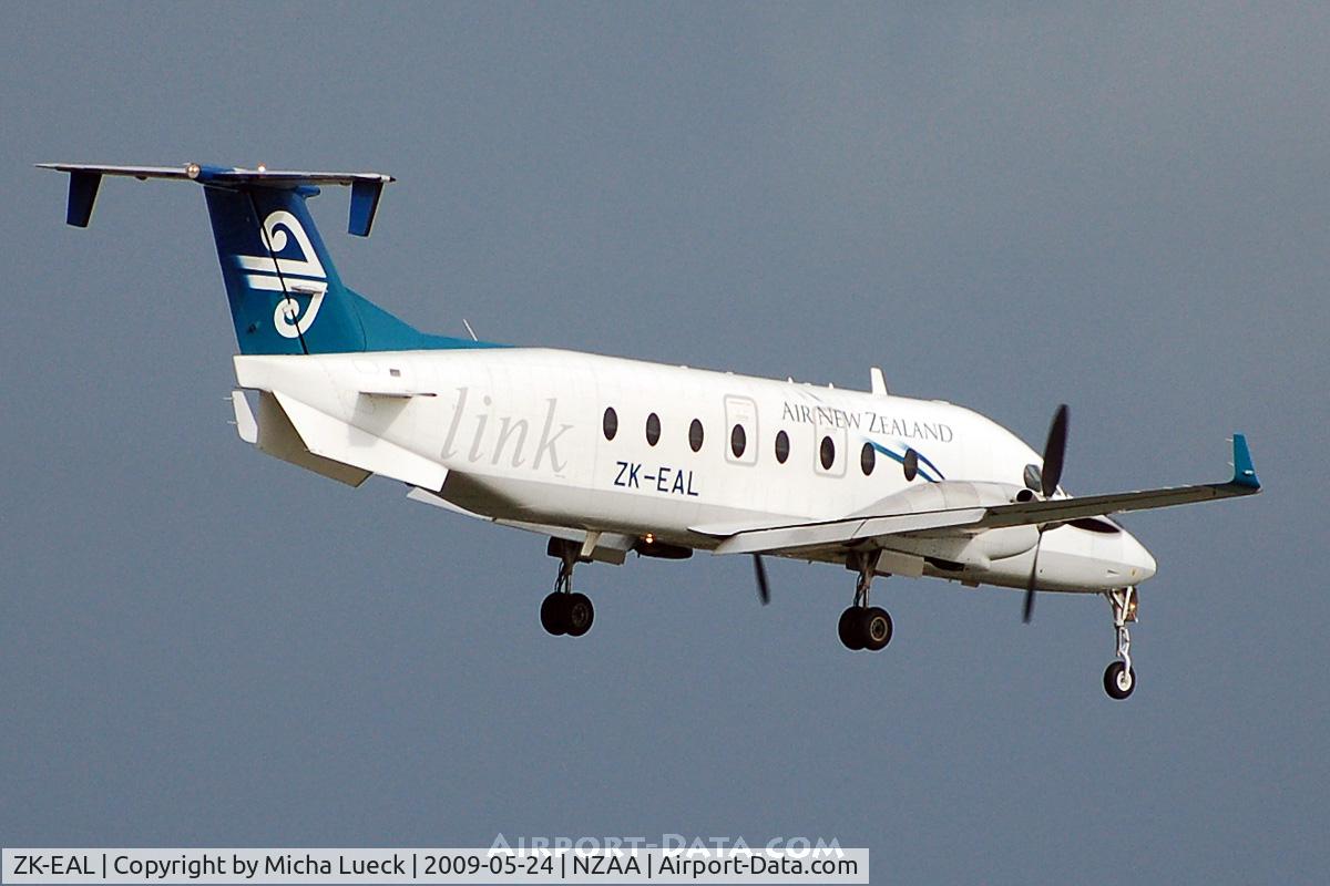 ZK-EAL, 2001 Raytheon Aircraft Company 1900D C/N UE-435, On finals before the rain starts...