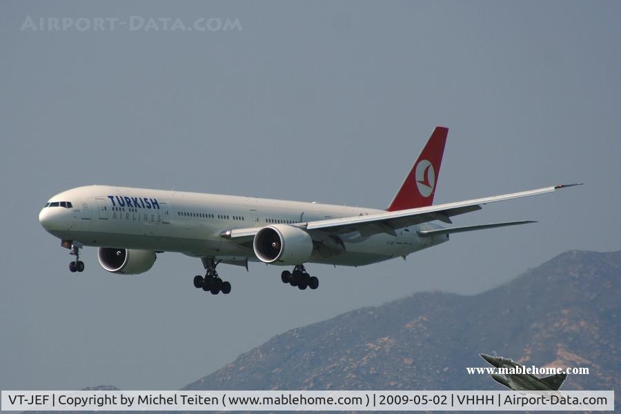 VT-JEF, 2007 Boeing 777-35R/ER C/N 35162, Turkish Airlines