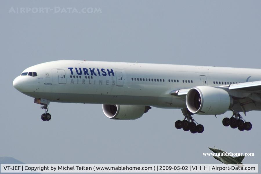 VT-JEF, 2007 Boeing 777-35R/ER C/N 35162, Turkish Airlines