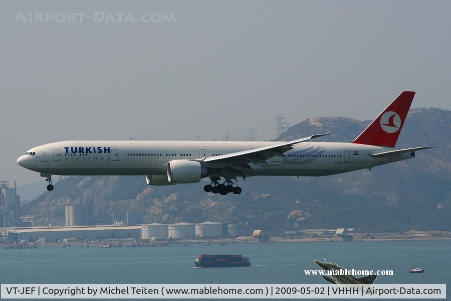 VT-JEF, 2007 Boeing 777-35R/ER C/N 35162, Turkish Airlines