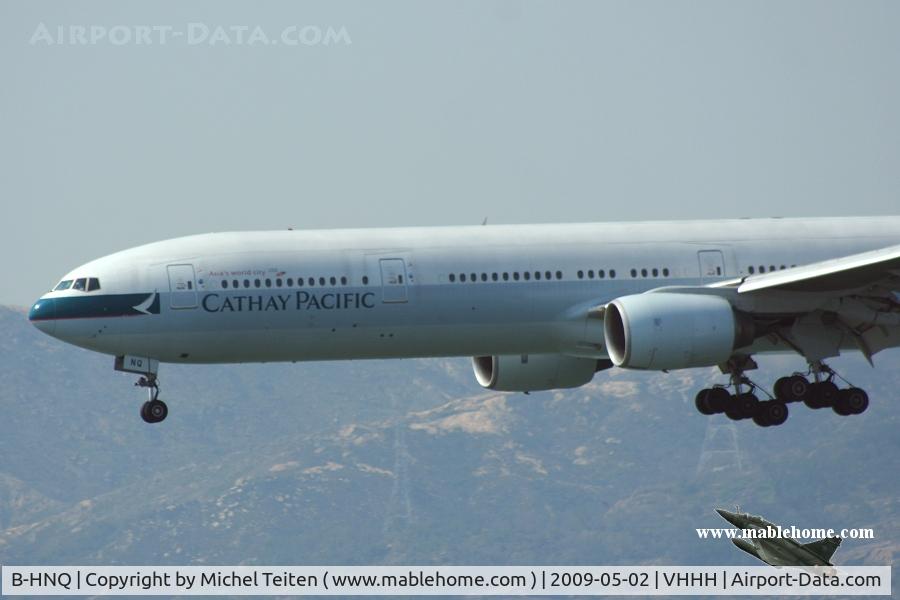 B-HNQ, 2006 Boeing 777-367 C/N 34244 / 567, Cathay Pacific
