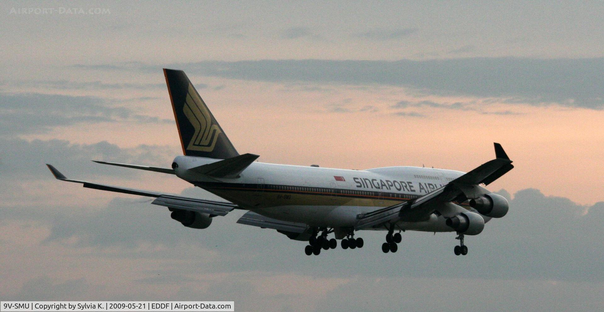 9V-SMU, 1993 Boeing 747-412 C/N 27068, Singapore Airlines