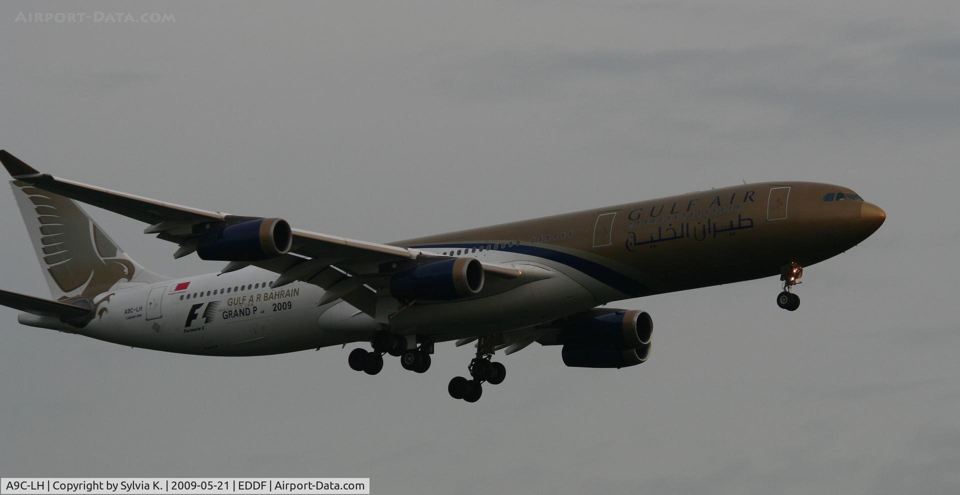A9C-LH, 1998 Airbus A340-313X C/N 215, Gulf Air