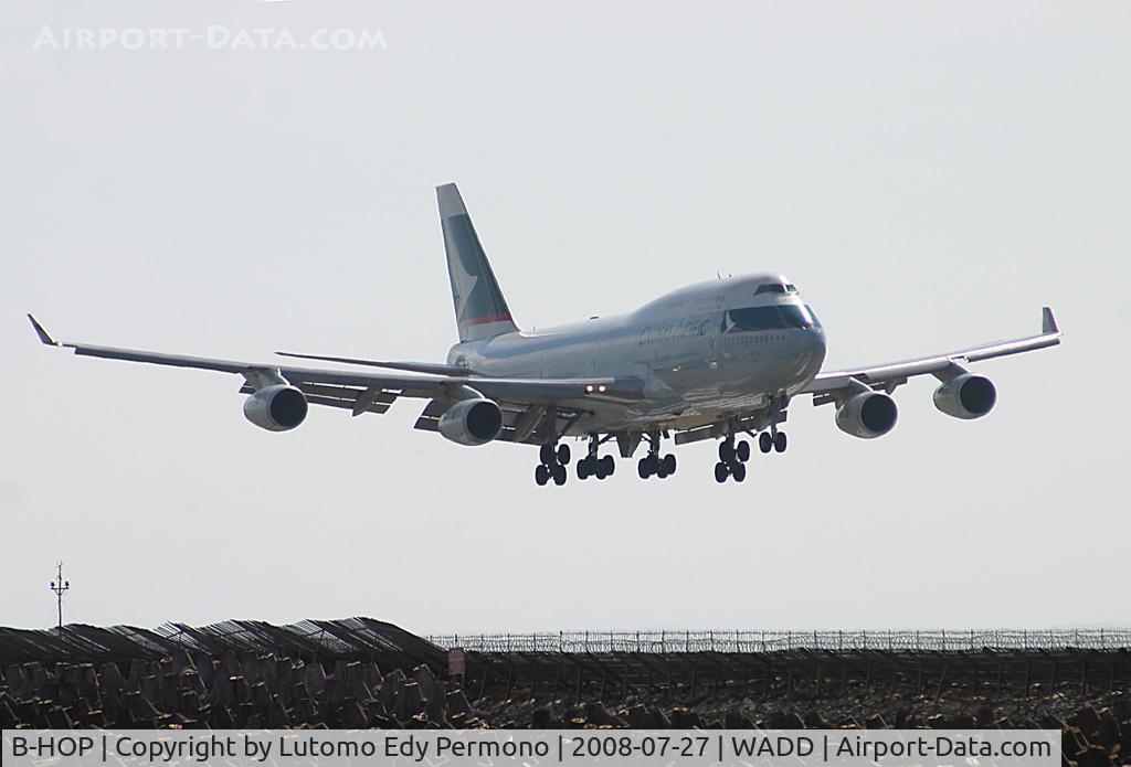B-HOP, 1989 Boeing 747-467 C/N 23815, Cathay Pacific