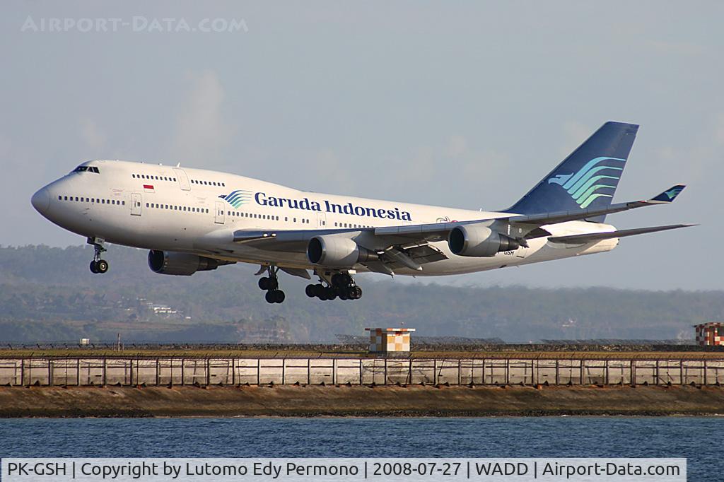 PK-GSH, 1994 Boeing 747-4U3 C/N 25705, Garuda Indonesia