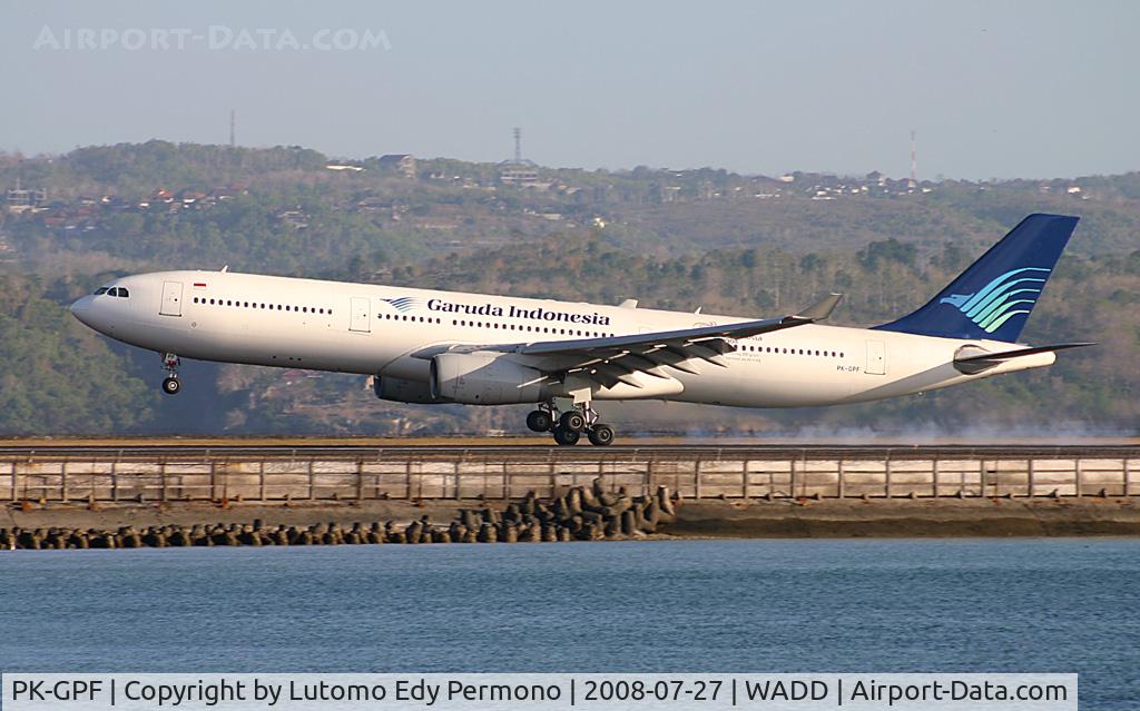 PK-GPF, 1997 Airbus A330-341 C/N 153, Garuda Indonesia