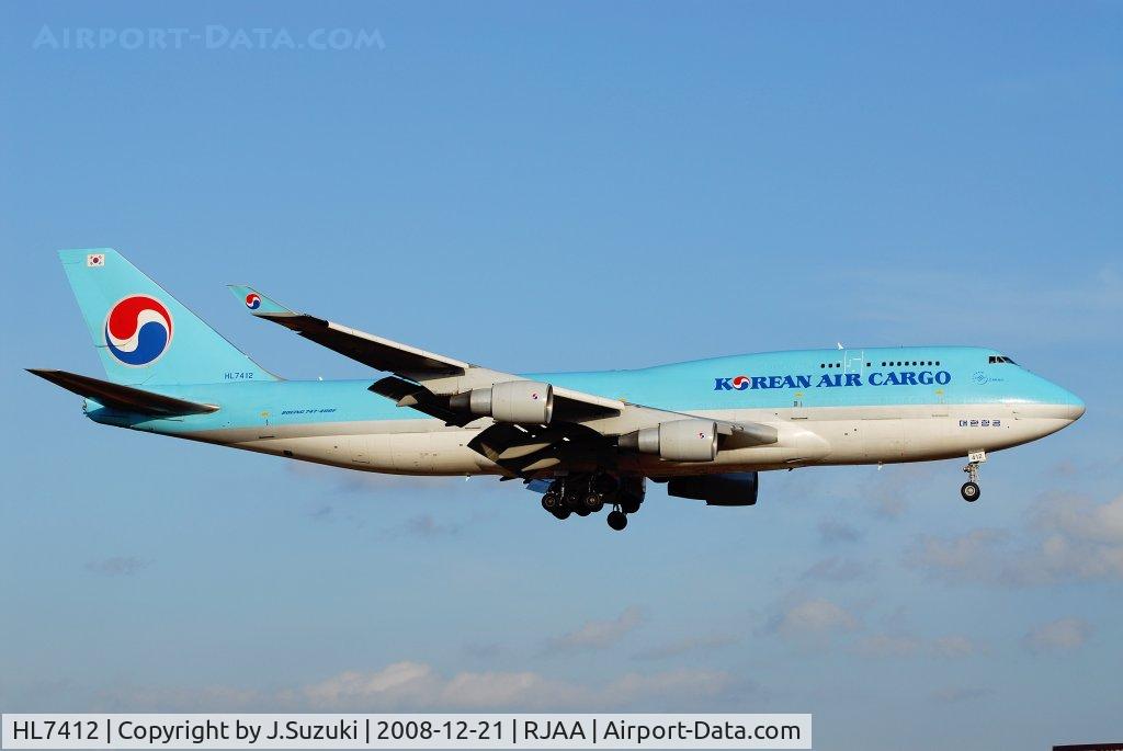 HL7412, 1989 Boeing 747-4B5 C/N 24200, BCF