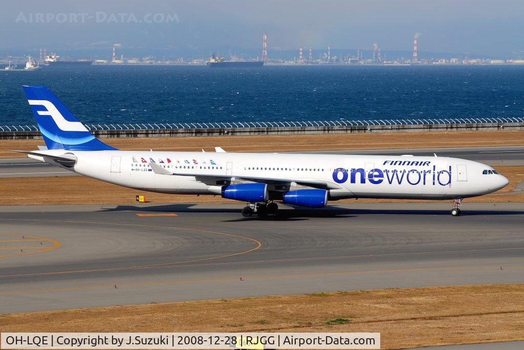 OH-LQE, 2008 Airbus A340-313E C/N 938, One World C/S