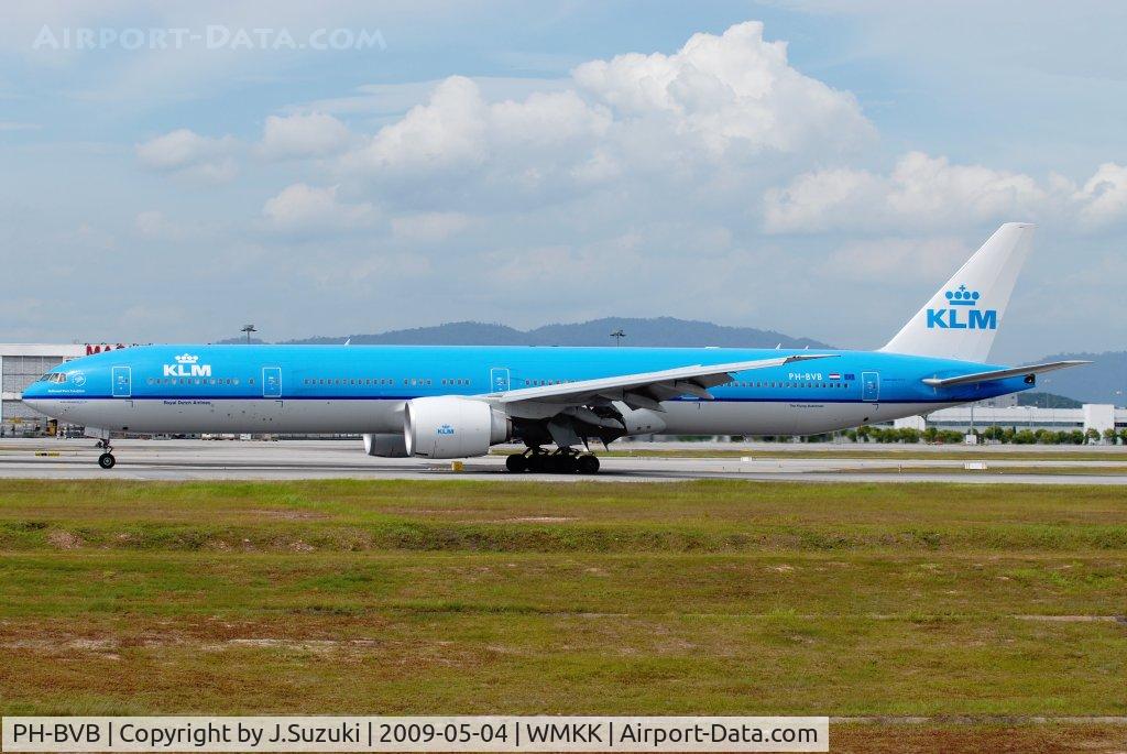 PH-BVB, 2008 Boeing 777-306/ER C/N 36145, KLM B77W from AMS to CGK via KUL
