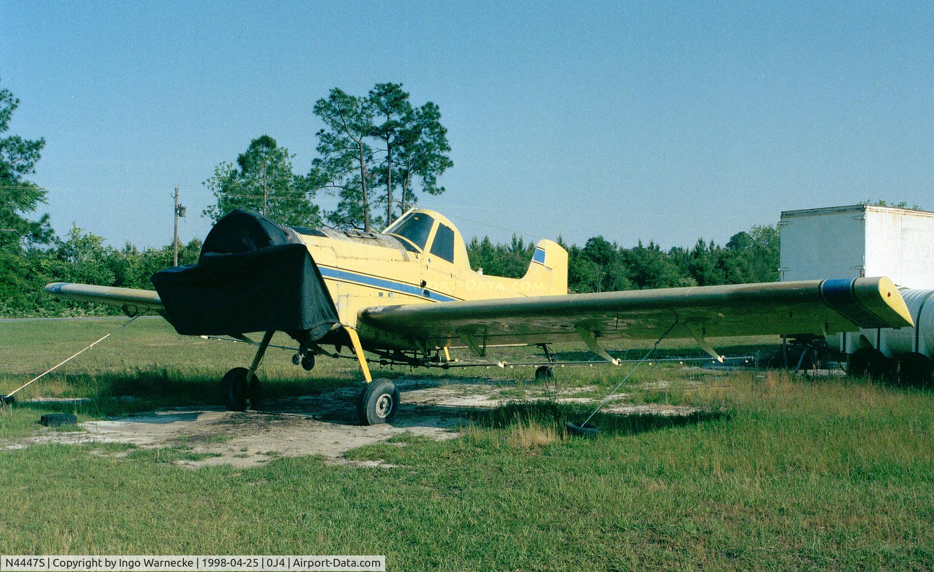 N4447S, 1977 Air Tractor Inc AT-301 C/N 301-0105, Air Tractor AT-301 at Florala Municipal Airport, Florala AL